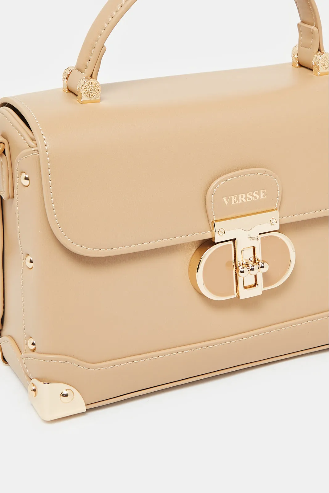 Women Beige Messenger Bag sold by Redtag product image thumbnail 3