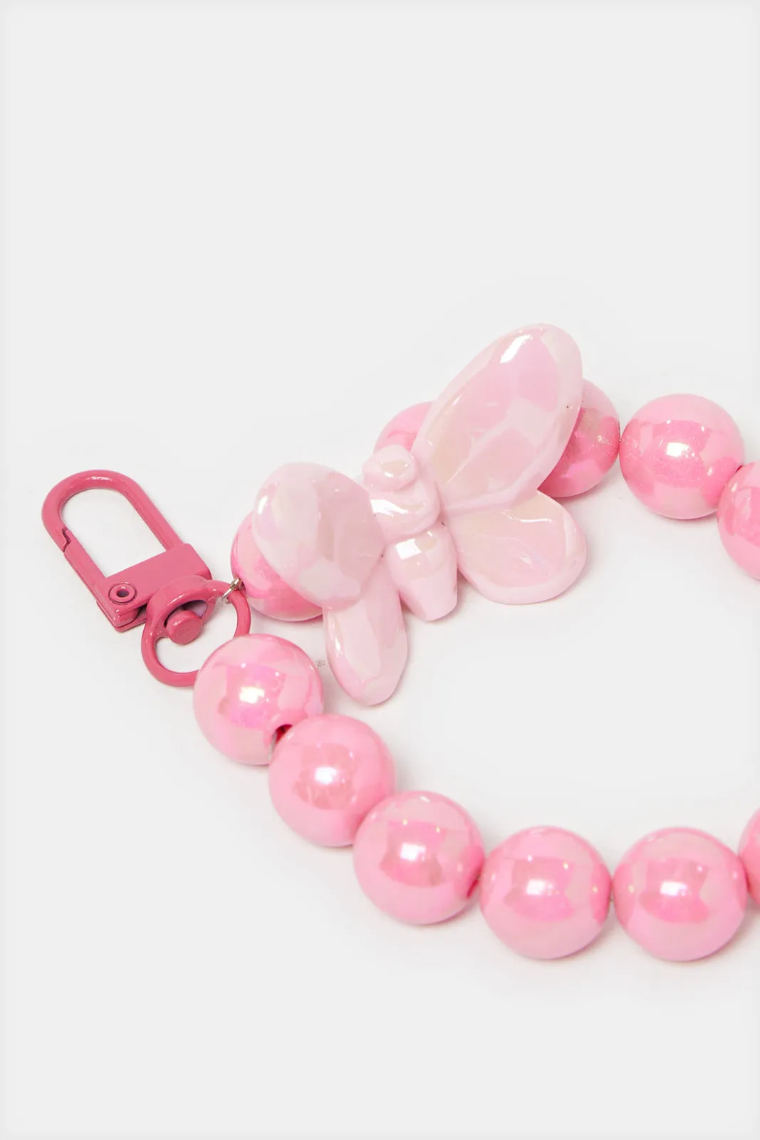 Women Pink Embellished Key Ring sold by Redtag product image thumbnail 3