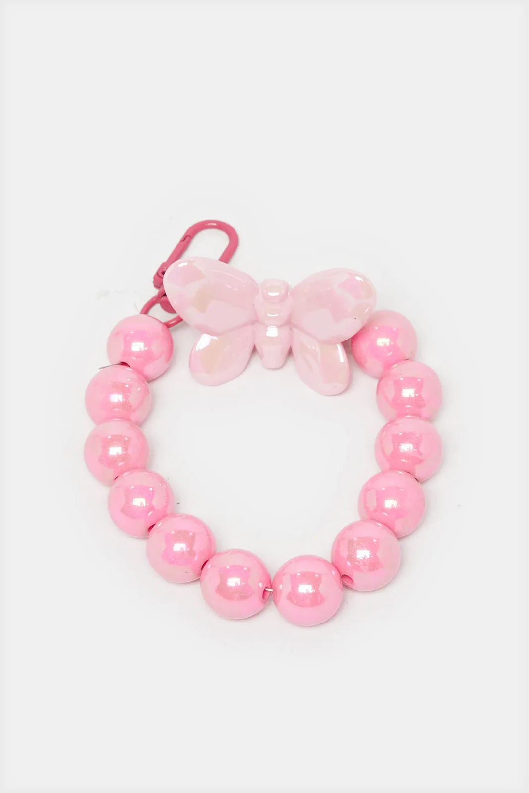 Women Pink Embellished Key Ring sold by Redtag