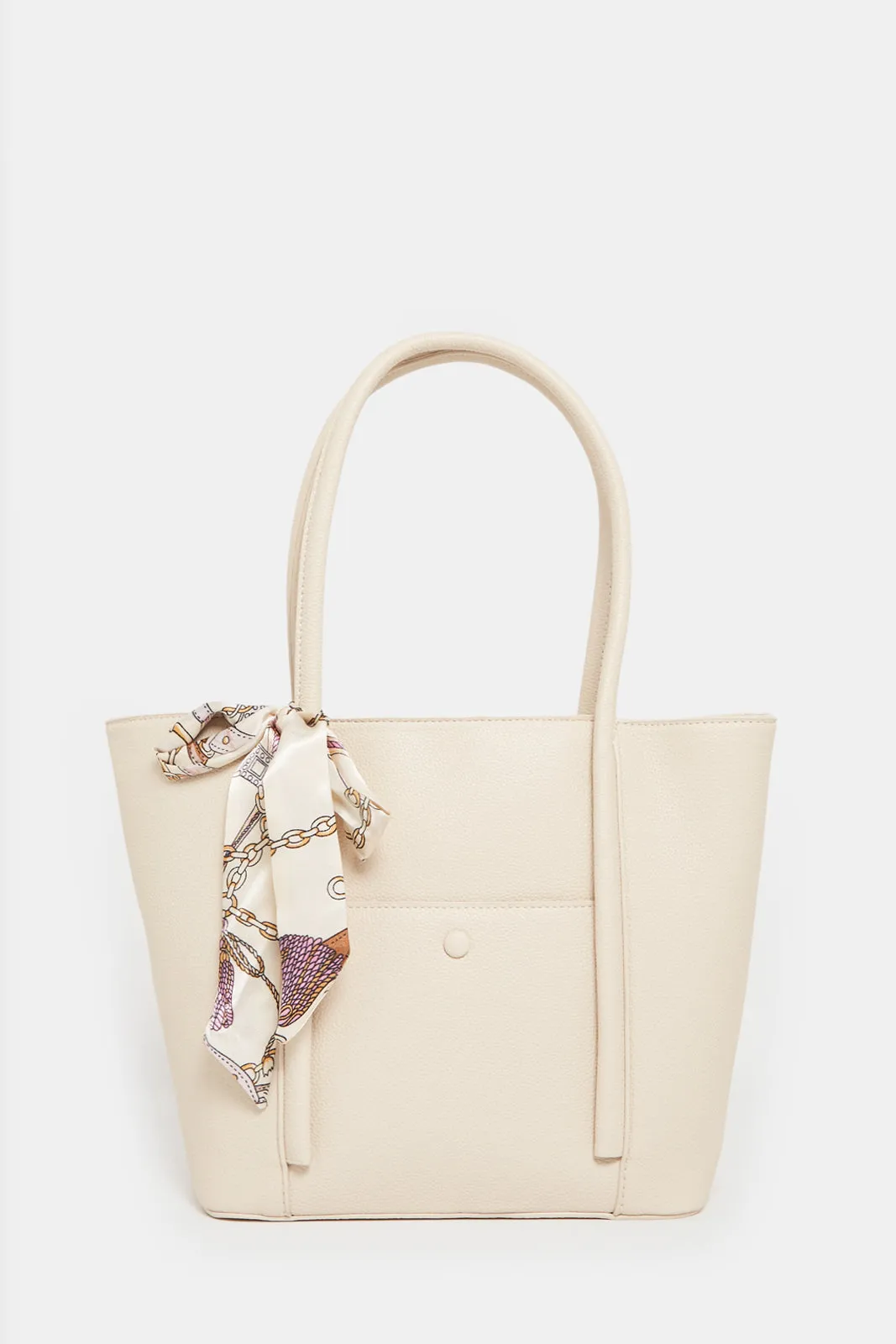 Women Beige Embellished Bag sold by Redtag
