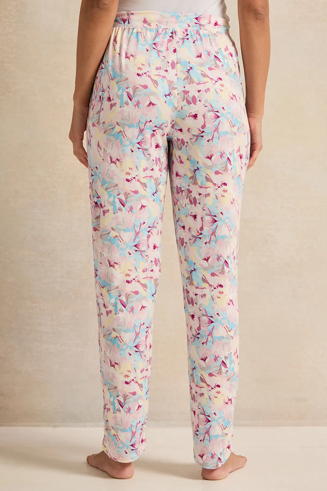 Women Pink Printed Pajama Bottom sold by Redtag product image thumbnail 3
