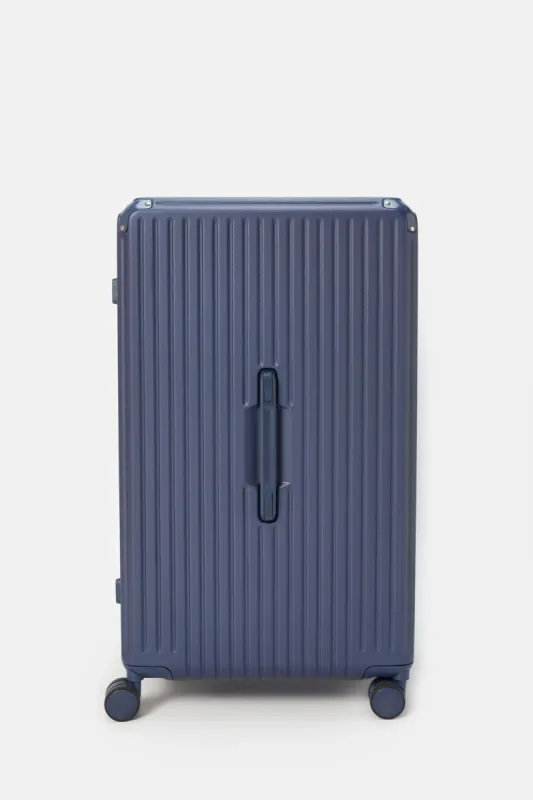 Blue Hard Textured Trolley Luggage (24 Inch) sold by Redtag