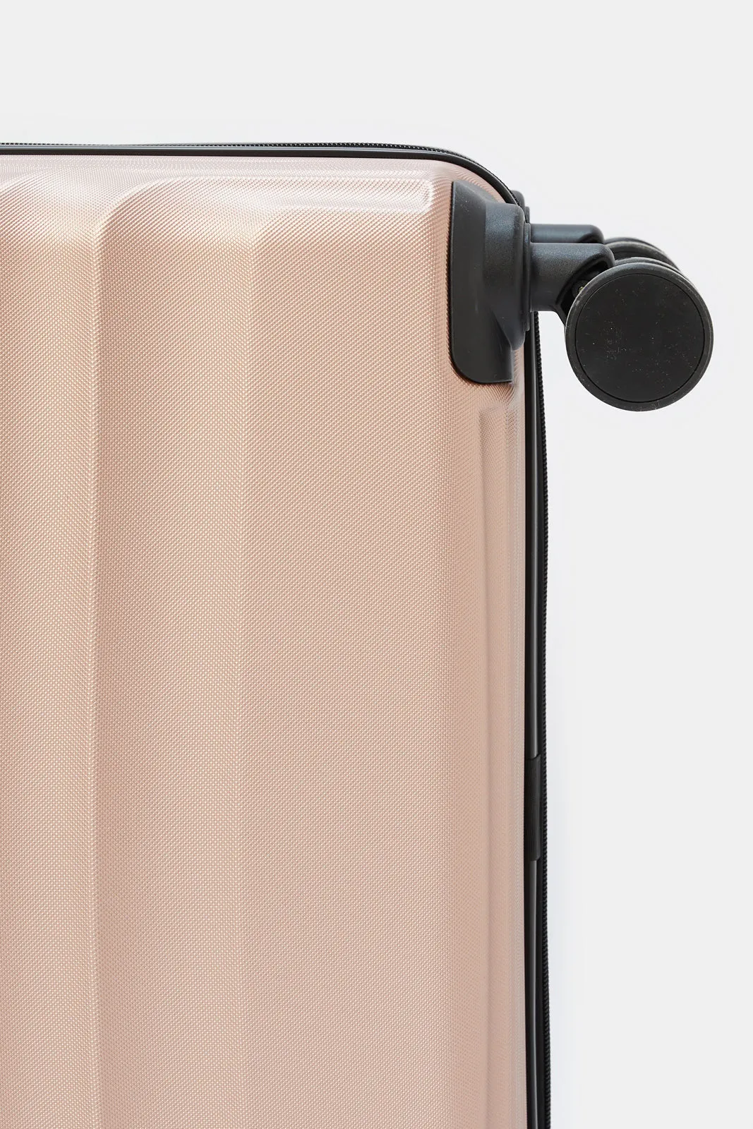 Rose Gold Textured Trolley Luggage 20 Inch sold by Redtag product image thumbnail 4