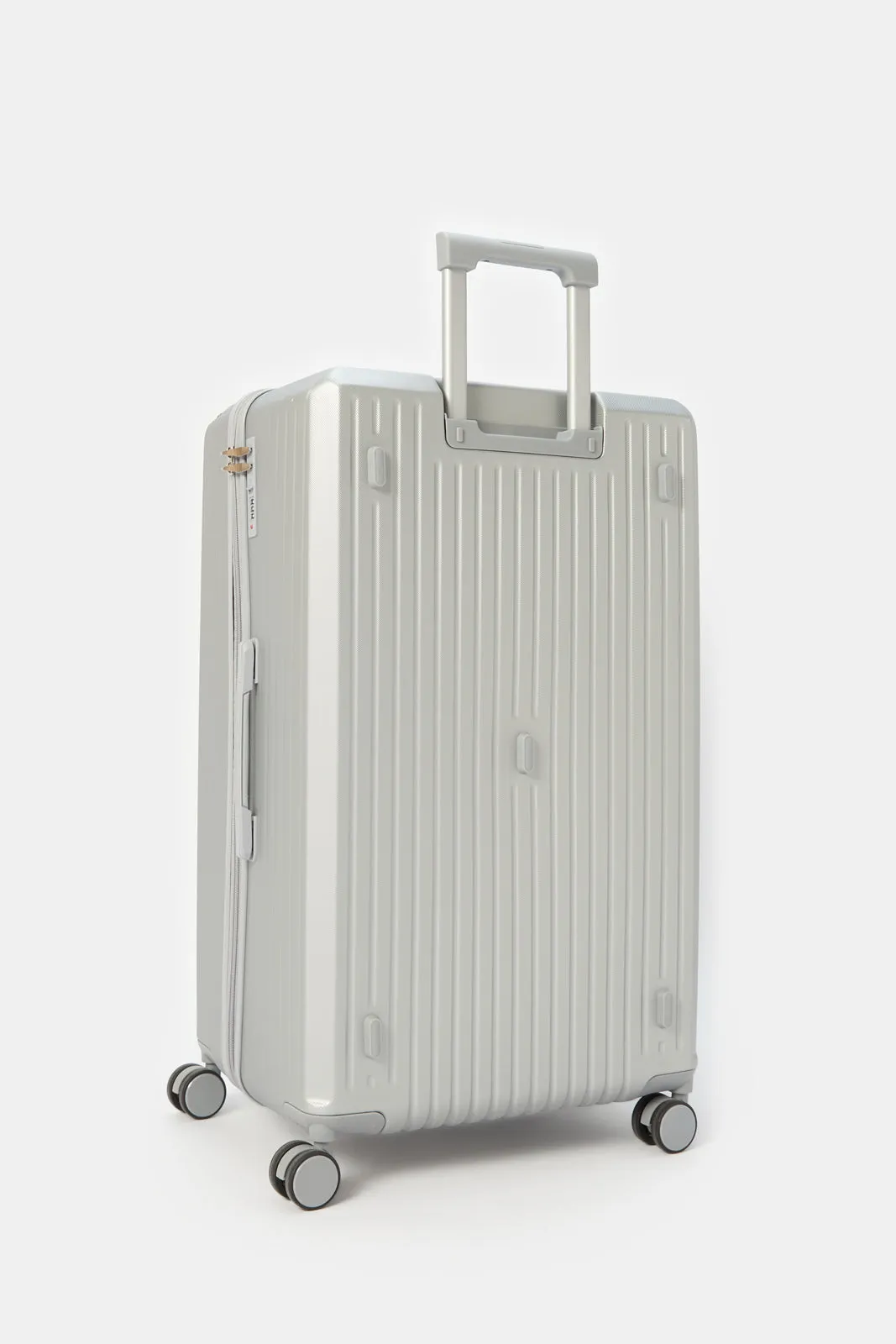 Silver Hard Trolley Luggage (24Inch) sold by Redtag product image thumbnail 2