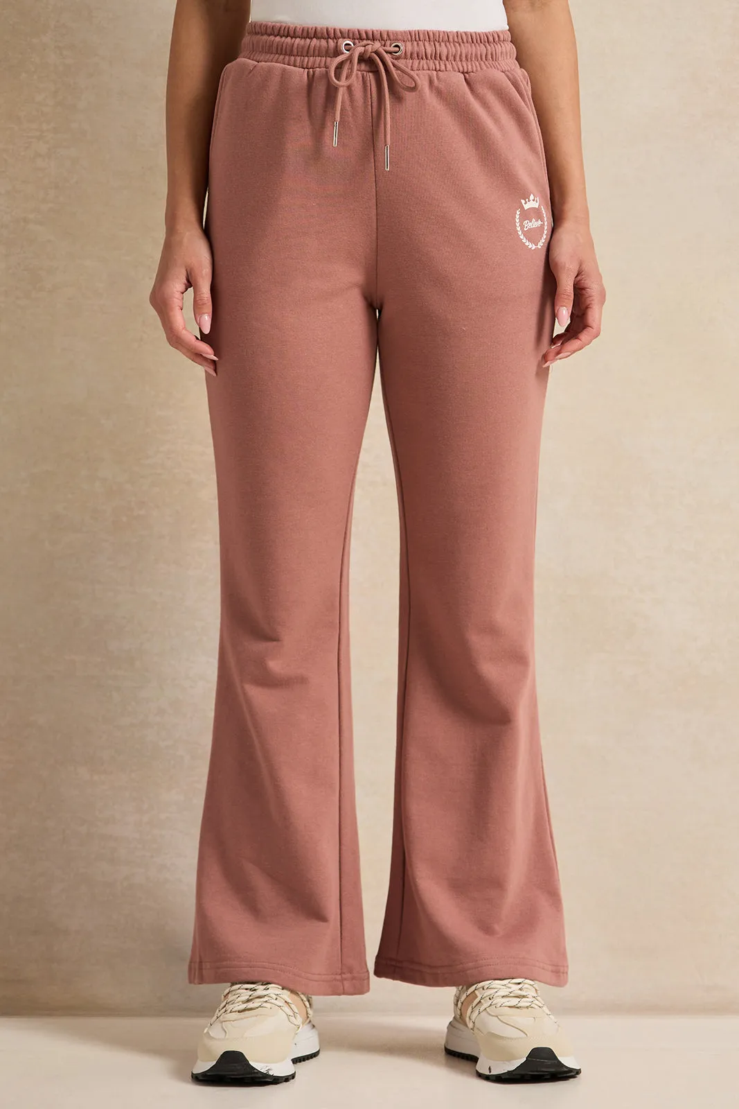 Women Brown Fit And Flare Pants sold by Redtag