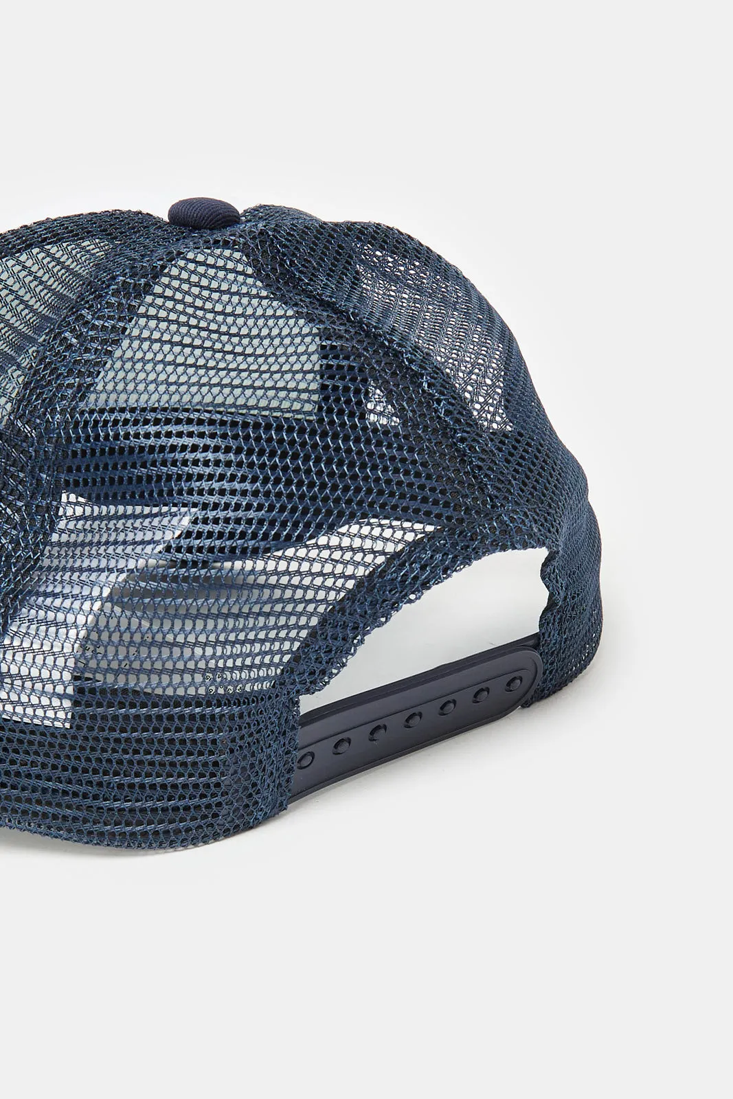 Boys Navy Embellished Cap sold by Redtag product image thumbnail 4