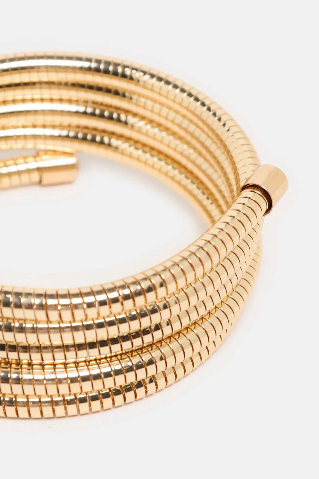 Women Gold Embellished Bangle sold by Redtag product image thumbnail 2