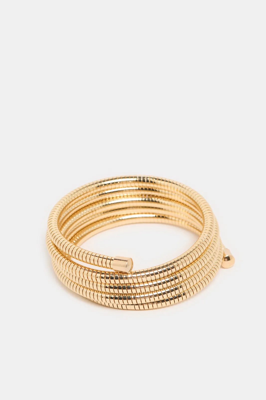 Women Gold Embellished Bangle sold by Redtag product image thumbnail 3