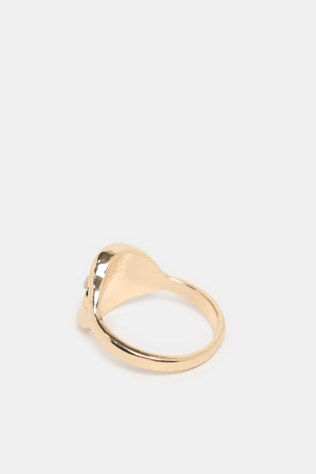 Women Gold Embellished Ring sold by Redtag product image thumbnail 3