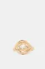 Women Gold Embellished Ring sold by Redtag