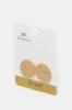 Women Gold Embellished Earrings sold by Redtag