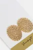 Women Gold Embellished Earrings sold by Redtag