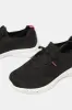 Women Black Lace Up Sneaker sold by Redtag