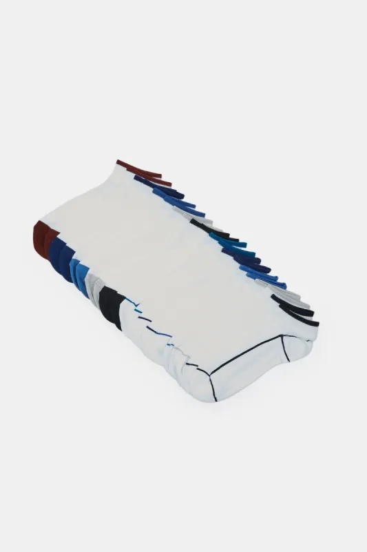 Men White Socks Set sold by Redtag