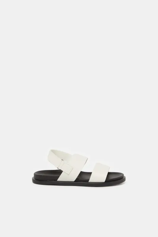 Boys White Comfort Sandals sold by Redtag