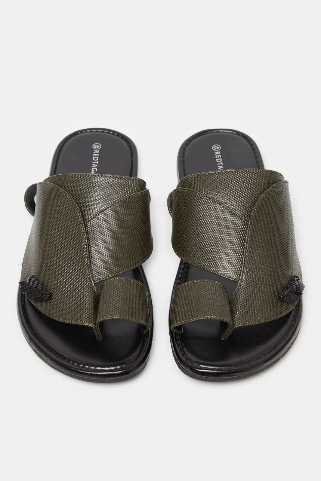 Men Olive Shirqui Sandals sold by Redtag product image thumbnail 2