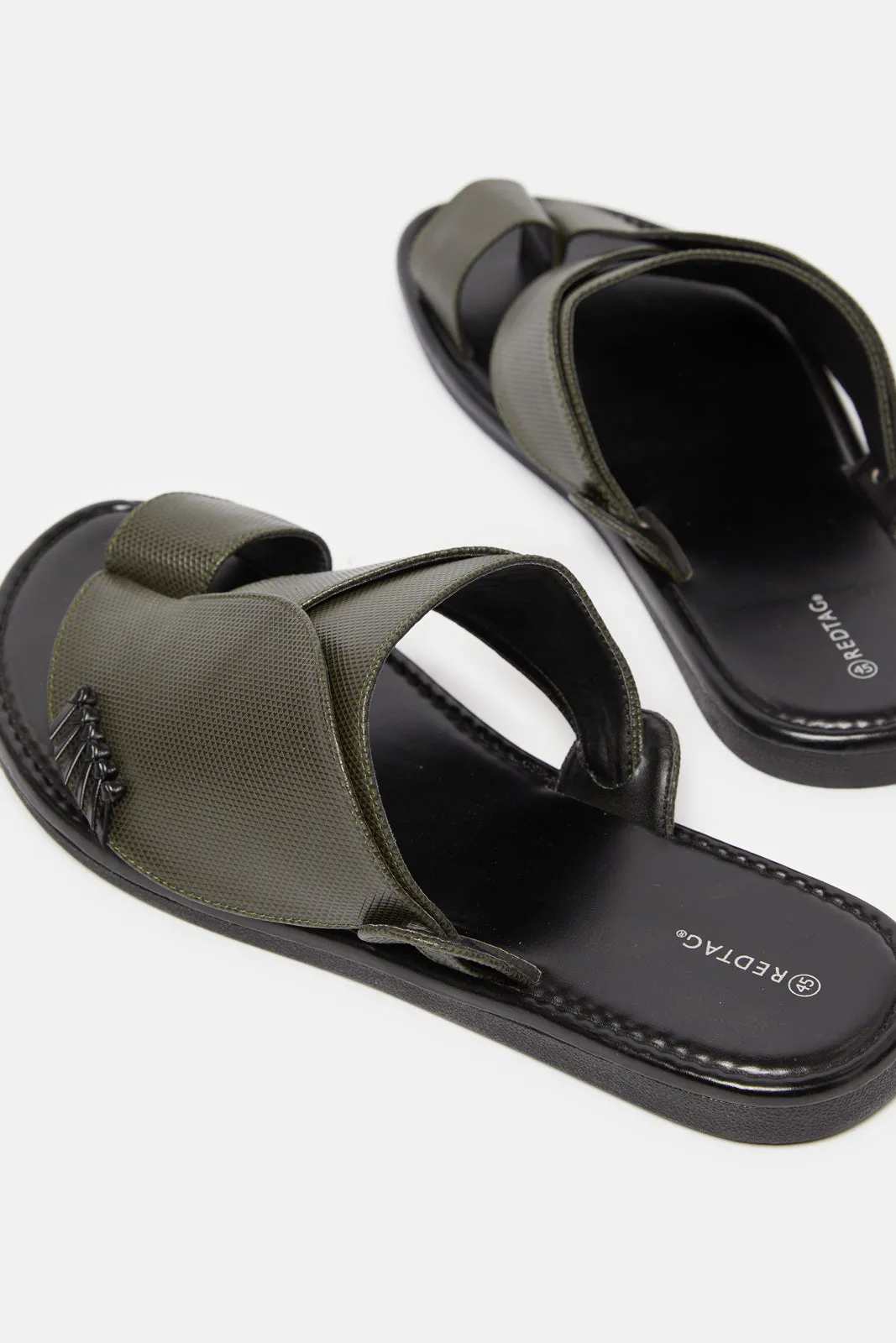 Men Olive Shirqui Sandals sold by Redtag product image thumbnail 4