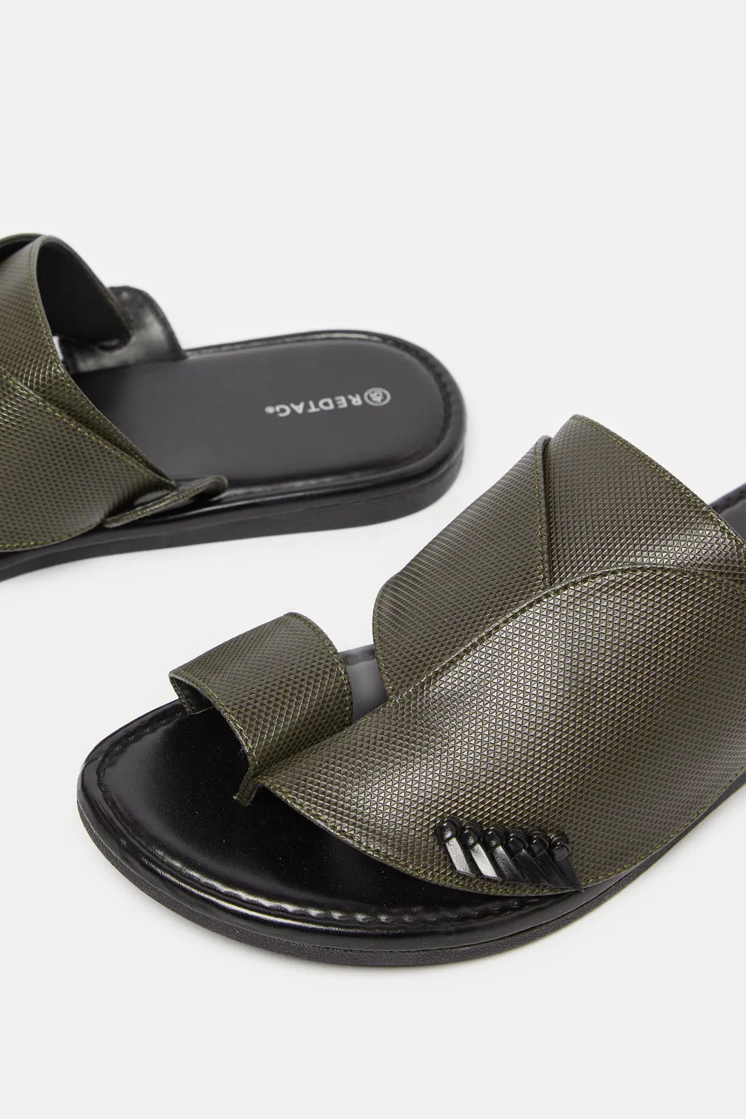 Men Olive Shirqui Sandals sold by Redtag product image thumbnail 3