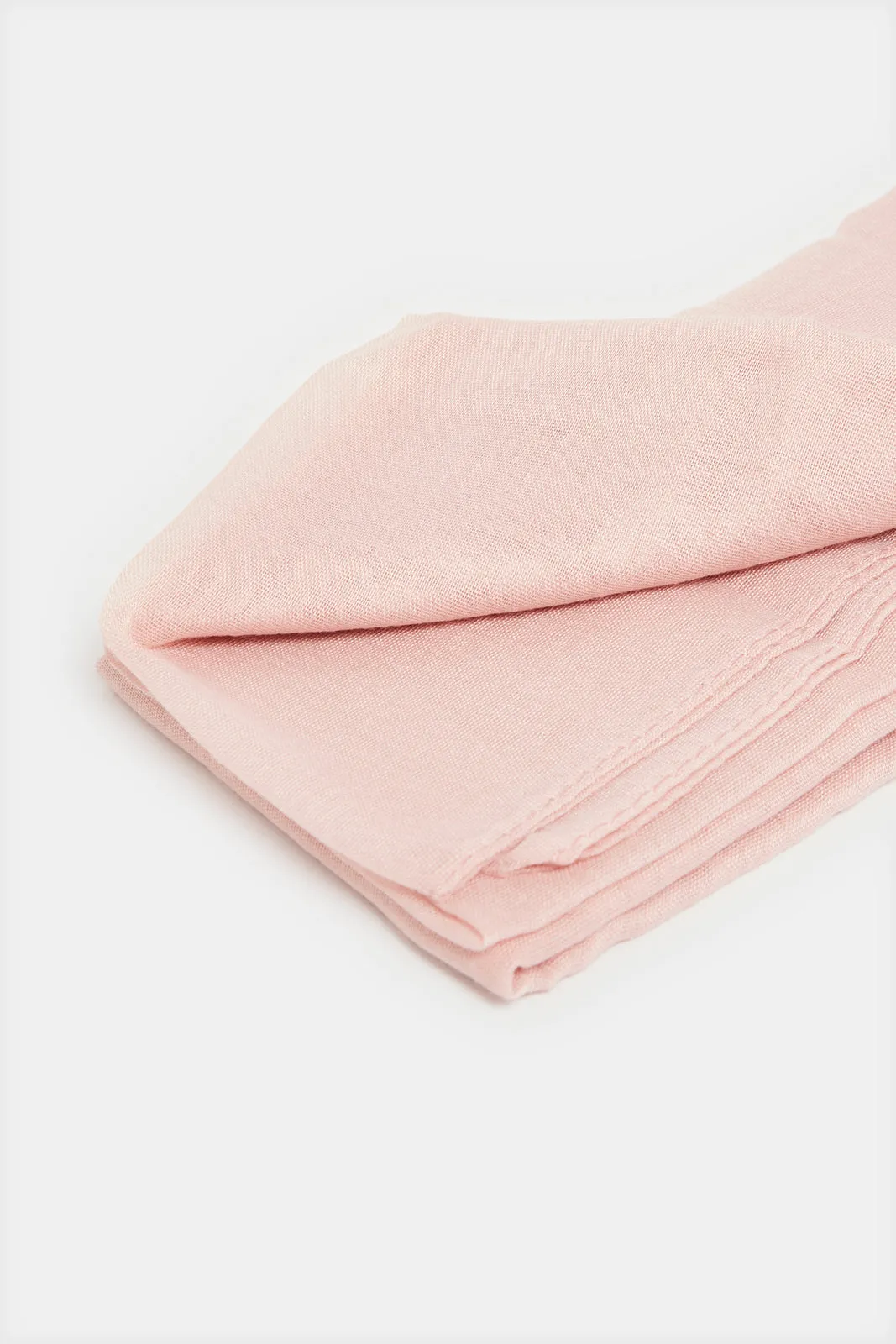 Women Pink Solid Scarf sold by Redtag product image thumbnail 4