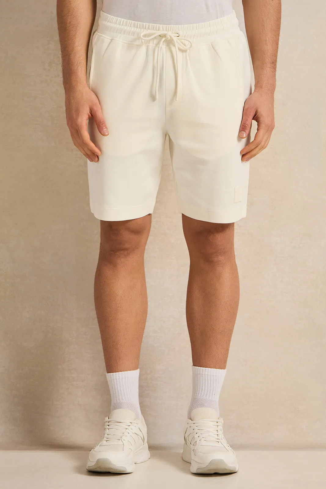 Men Ivory Lounge Short sold by Redtag
