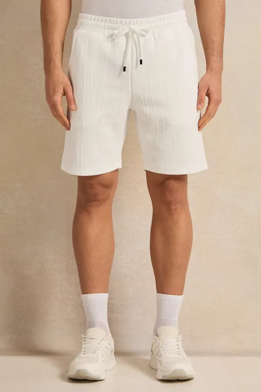 Men White Shorts sold by Redtag