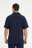 Men Navy Resort Collar Shirt sold by Redtag