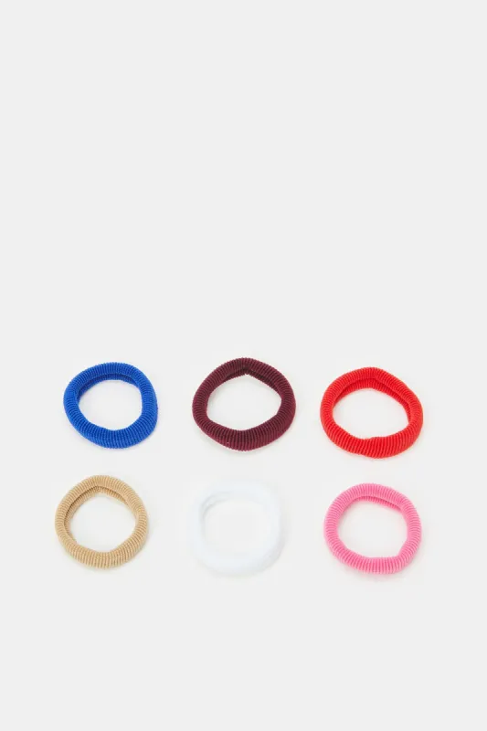Women Assorted Hair Tie Set (6 Piece) sold by Redtag