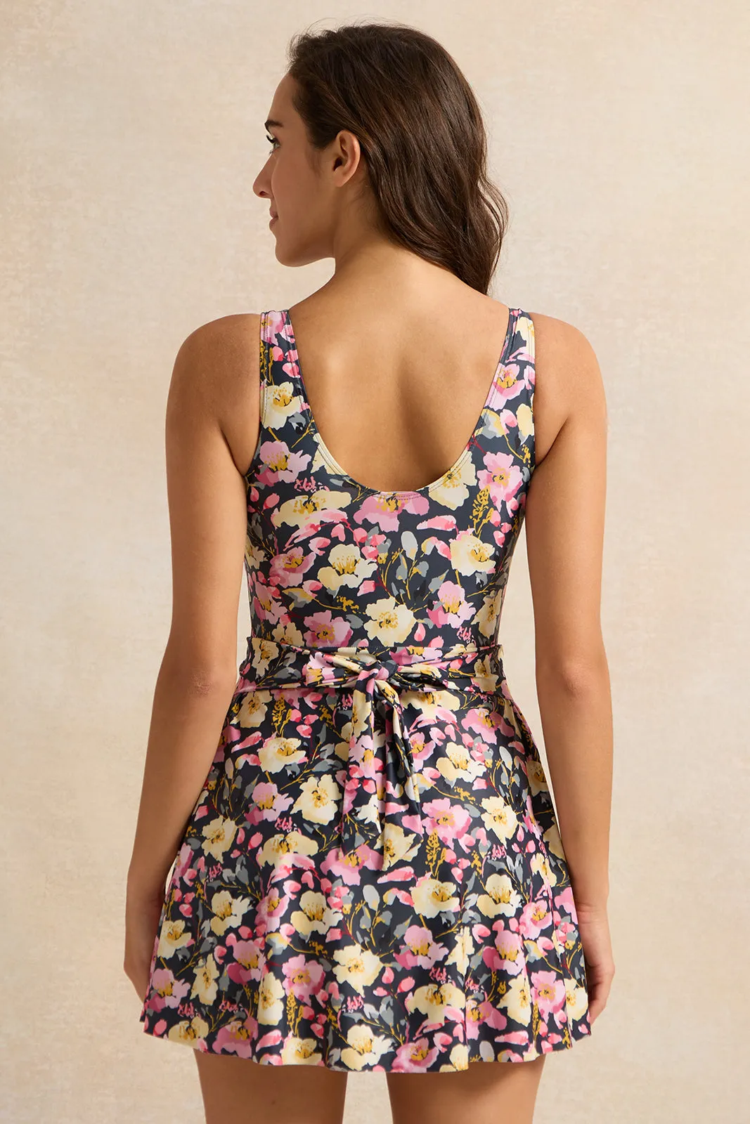 Women Multicolour Floral Swim Dress sold by Redtag product image thumbnail 3