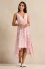 Women Pink Printed Chemise sold by Redtag
