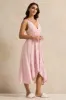 Women Pink Printed Chemise sold by Redtag