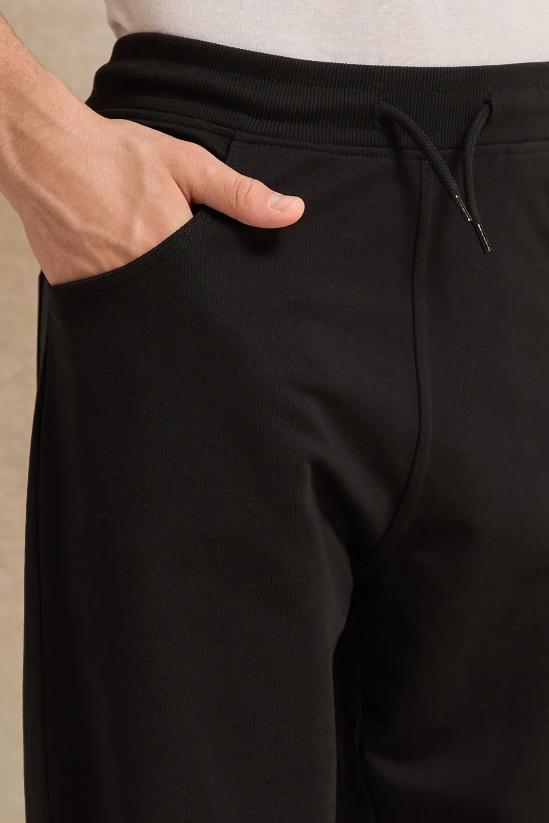 Senior Boys Black Stretch Active Pants sold by Redtag product image thumbnail 4