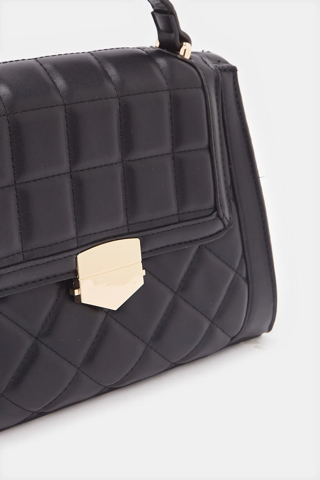 Women Black Embellished Day Bag sold by Redtag product image thumbnail 3