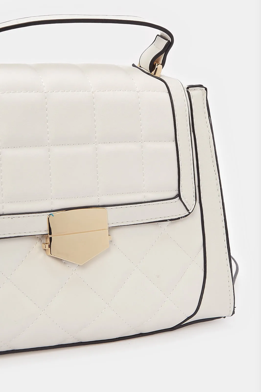 Women White Embellished Day Bag sold by Redtag product image thumbnail 3