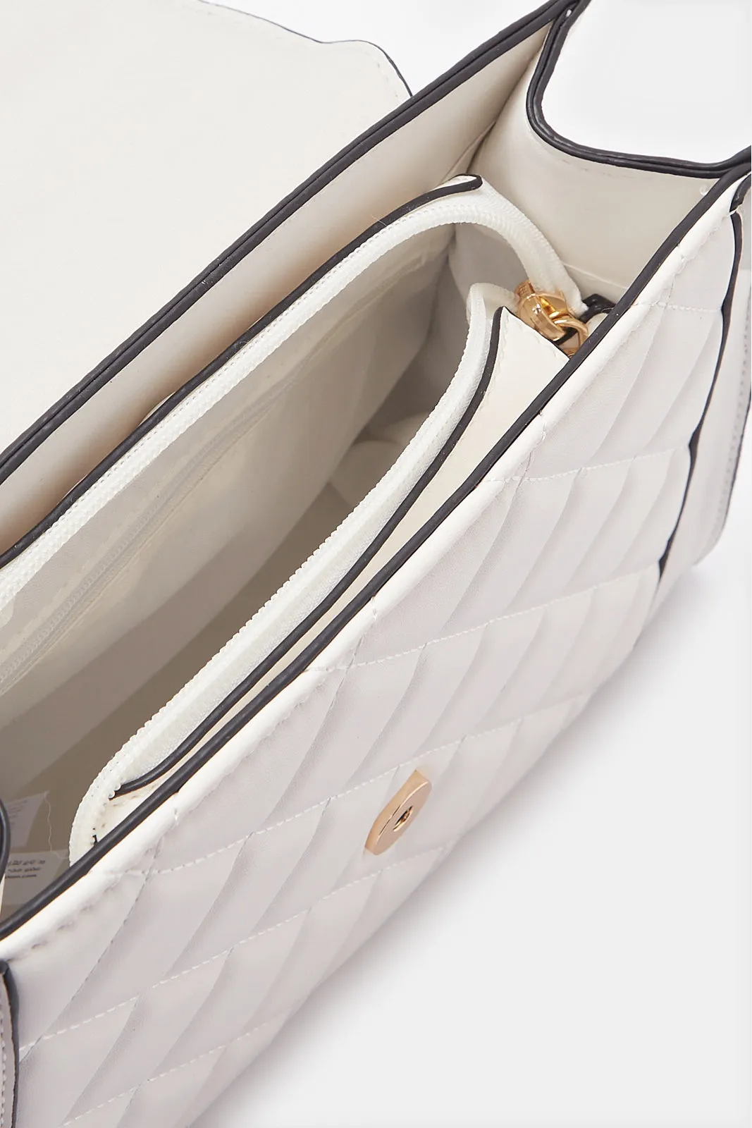 Women White Embellished Day Bag sold by Redtag product image thumbnail 4