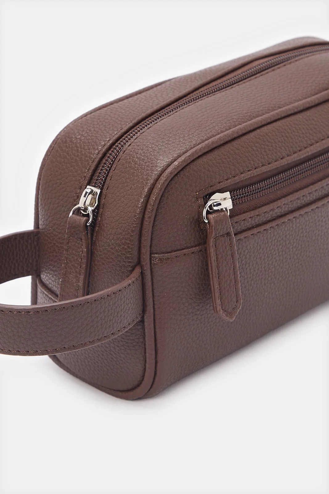 Men Brown Pouch sold by Redtag product image thumbnail 3