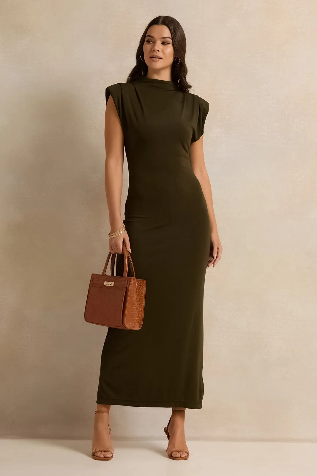 Women Brown Maxi Dress sold by Redtag product image thumbnail 4
