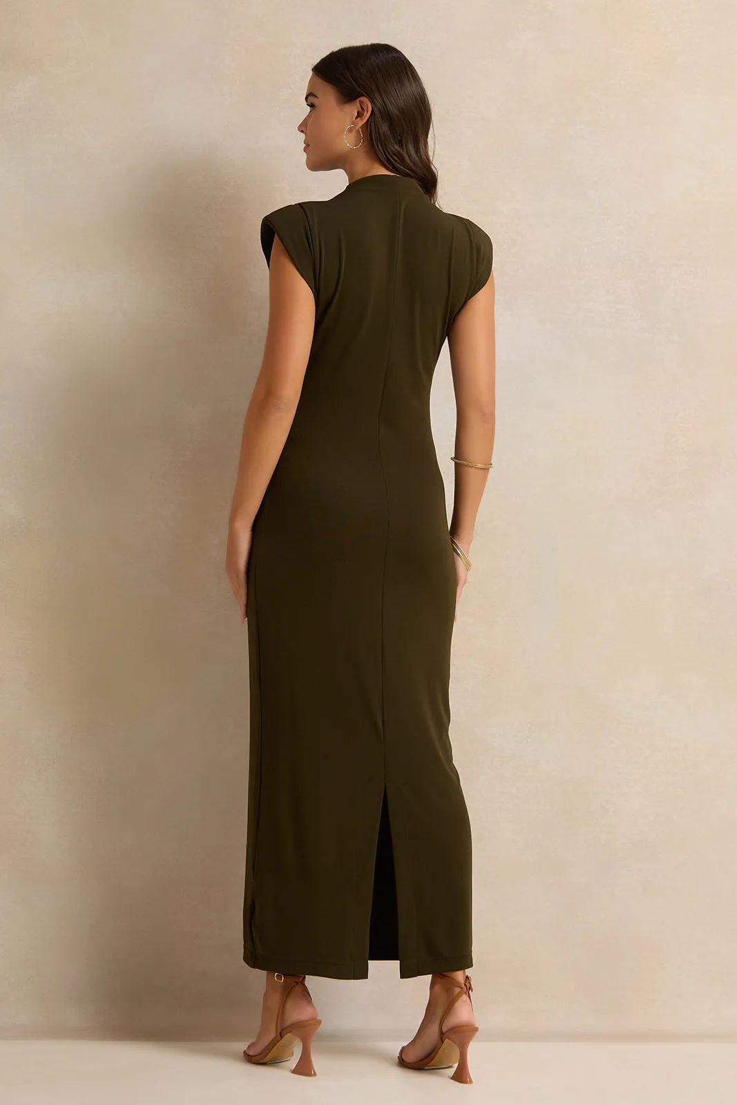 Women Brown Maxi Dress sold by Redtag product image thumbnail 3