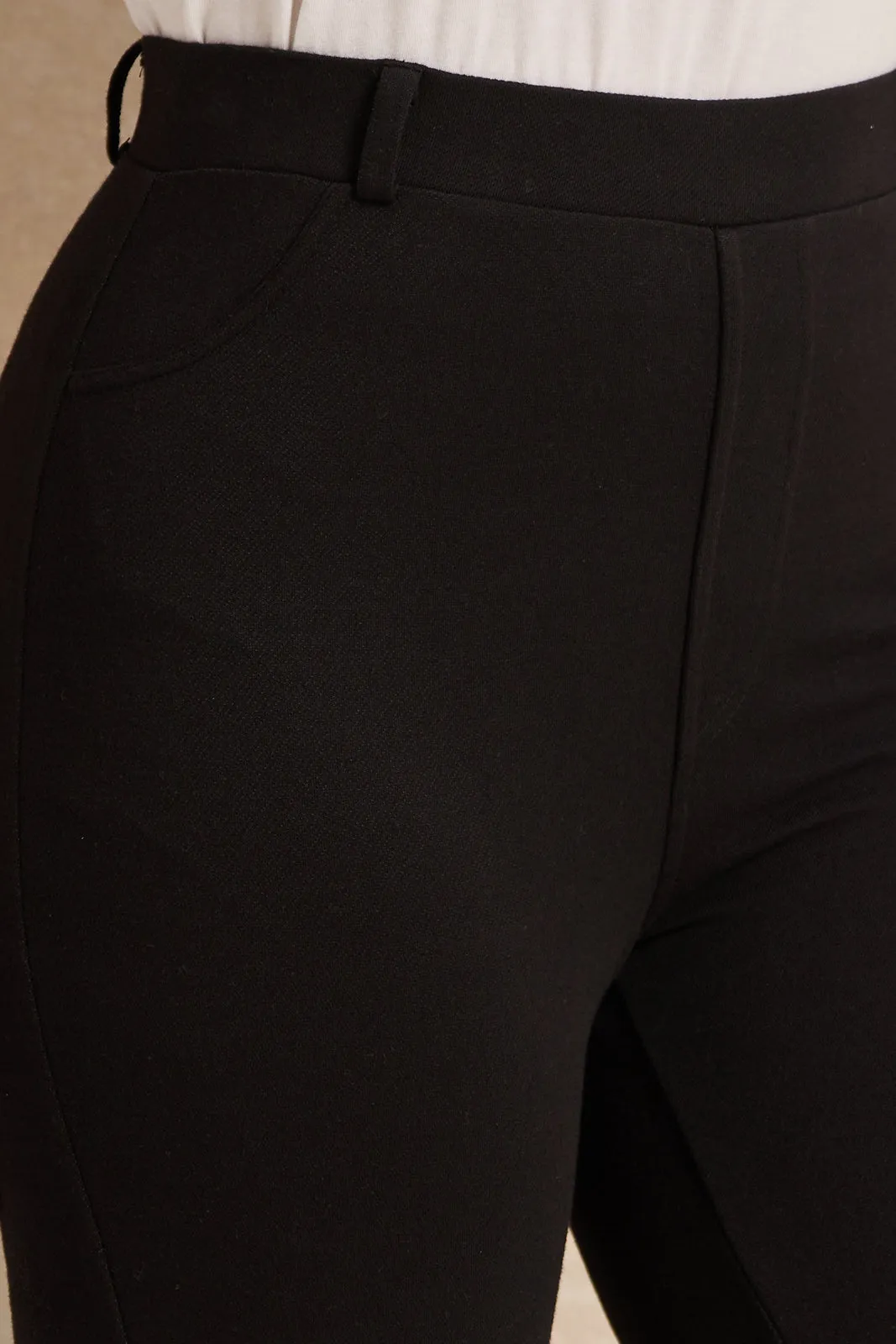 Women Black Full Length Leggings sold by Redtag product image thumbnail 4