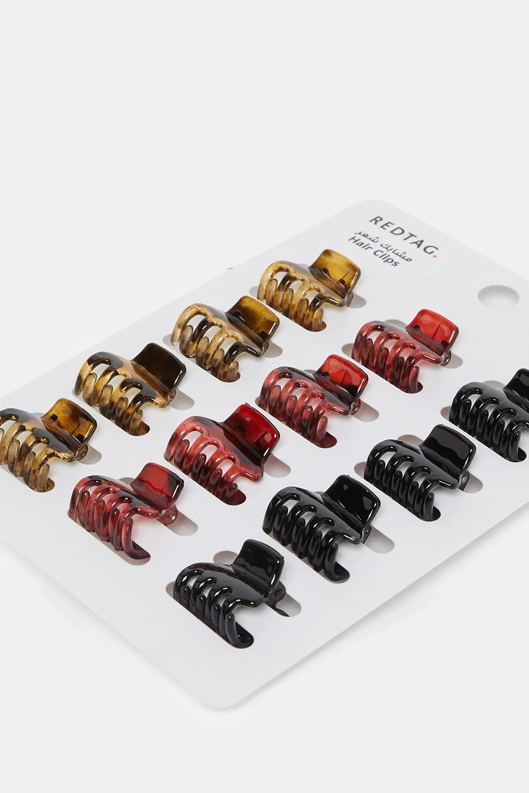 Women Assorted Hair Clip Set (12 Piece) sold by Redtag product image thumbnail 3