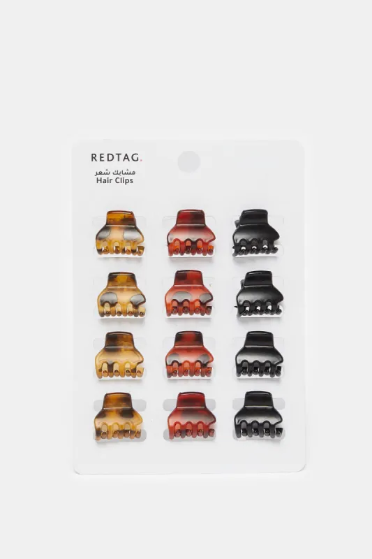 Women Assorted Hair Clutches (12 Piece) sold by Redtag