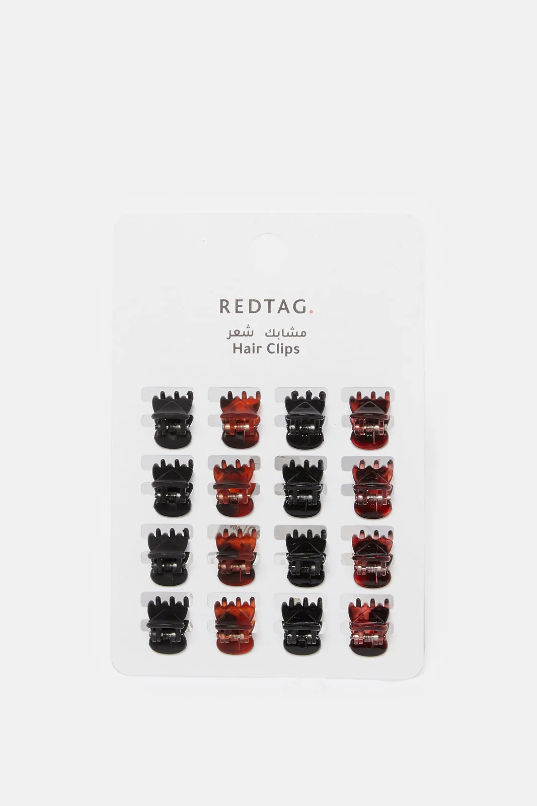 Women Black And Brown Hair Clutches Set (12 Piece) sold by Redtag