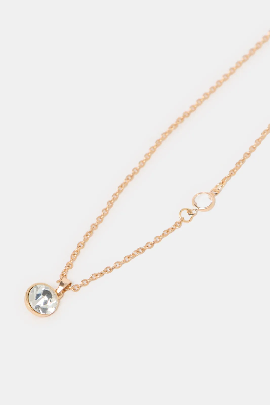 Women Gold Necklace And Earring Set (2 Piece) sold by Redtag product image thumbnail 3