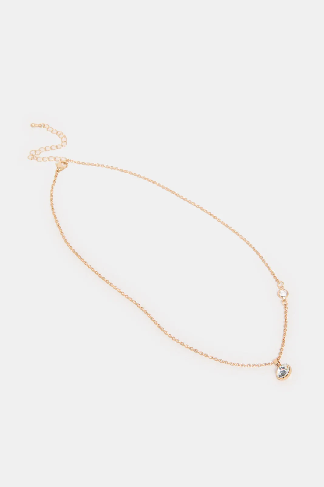 Women Gold Necklace And Earring Set (2 Piece) sold by Redtag