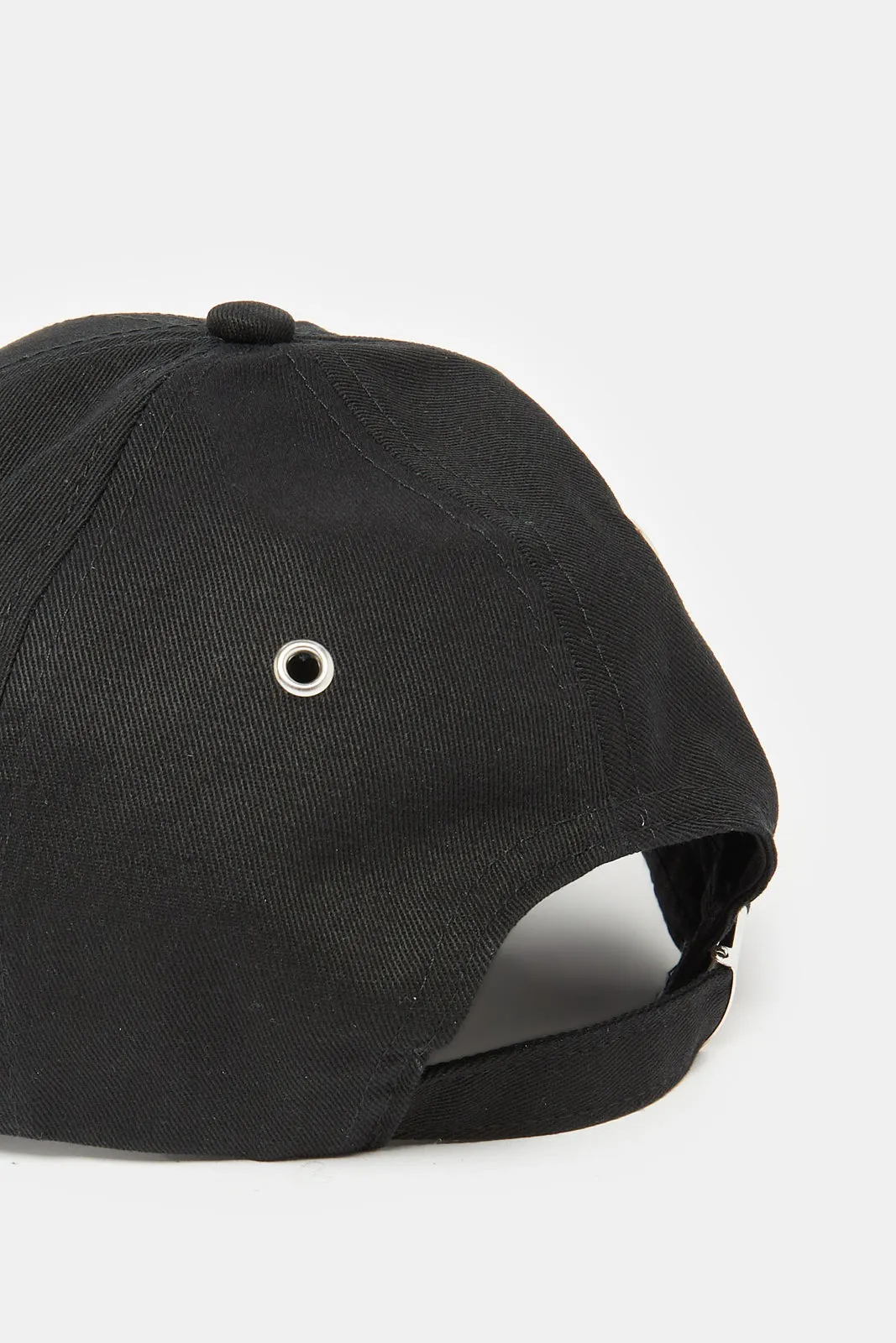 Women Black Patchwork Cap sold by Redtag product image thumbnail 4