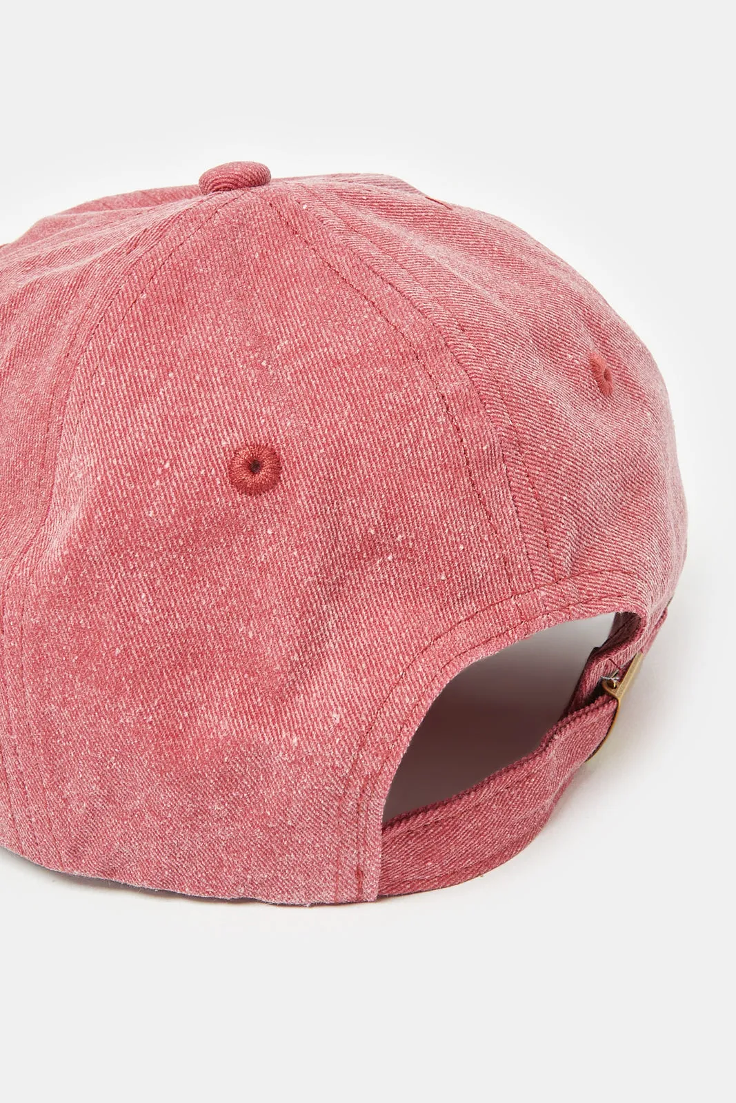 Women Red Embroidery Cap sold by Redtag product image thumbnail 4