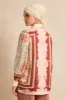 Women Ivory Printed Collared Shirt Blouse sold by Redtag