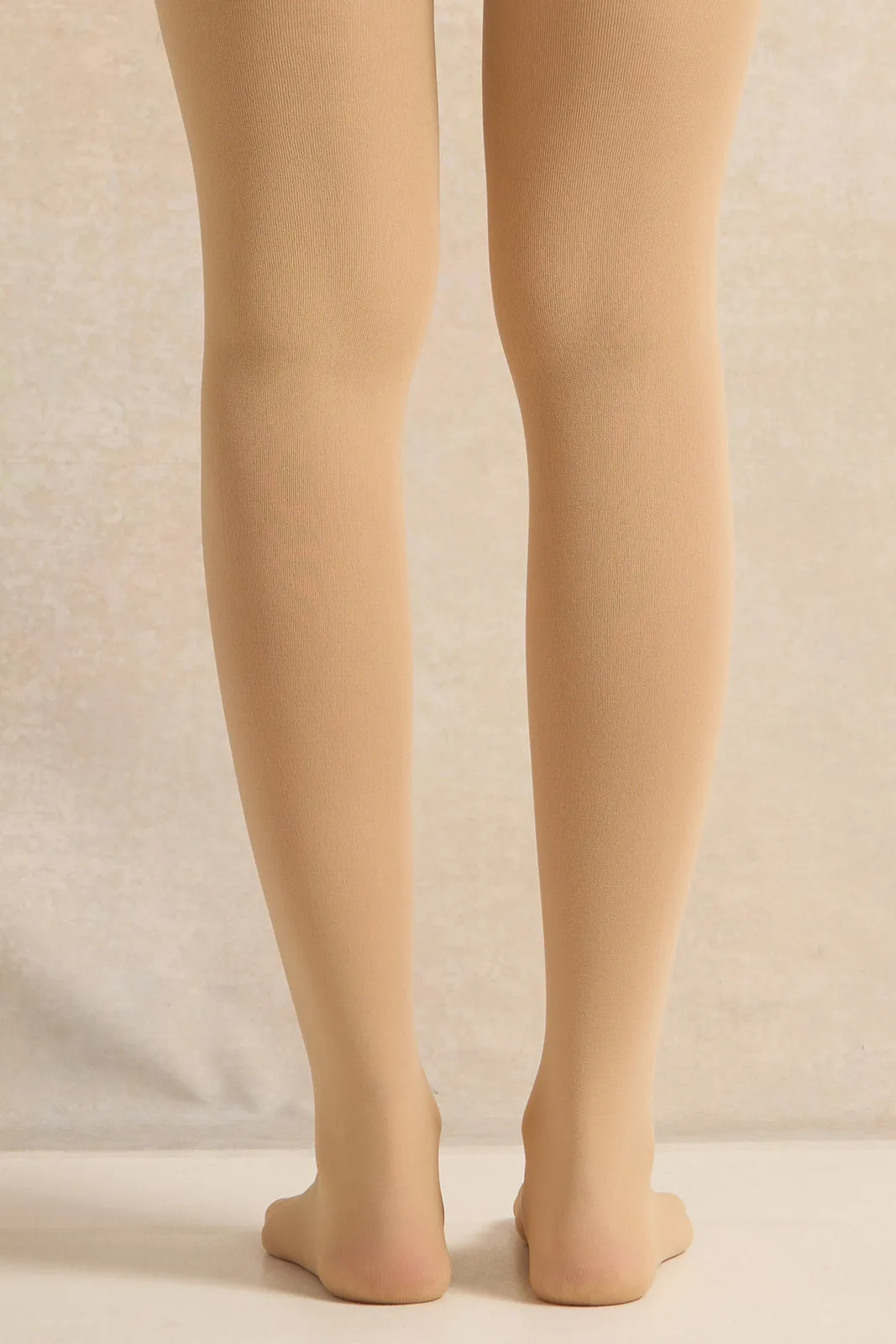 Women Beige Basic Tights (Pack of 2) sold by Redtag product image thumbnail 4