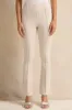Women Beige Front Pleat Flare Leggings sold by Redtag