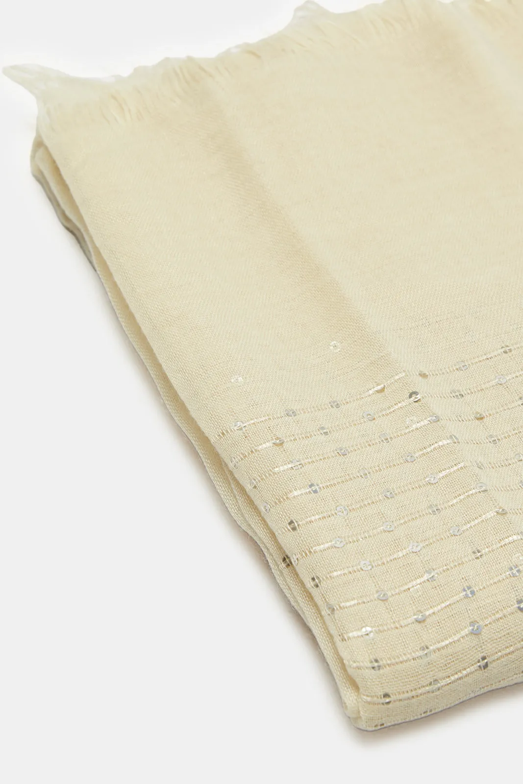 Women Beige Scarf sold by Redtag product image thumbnail 3