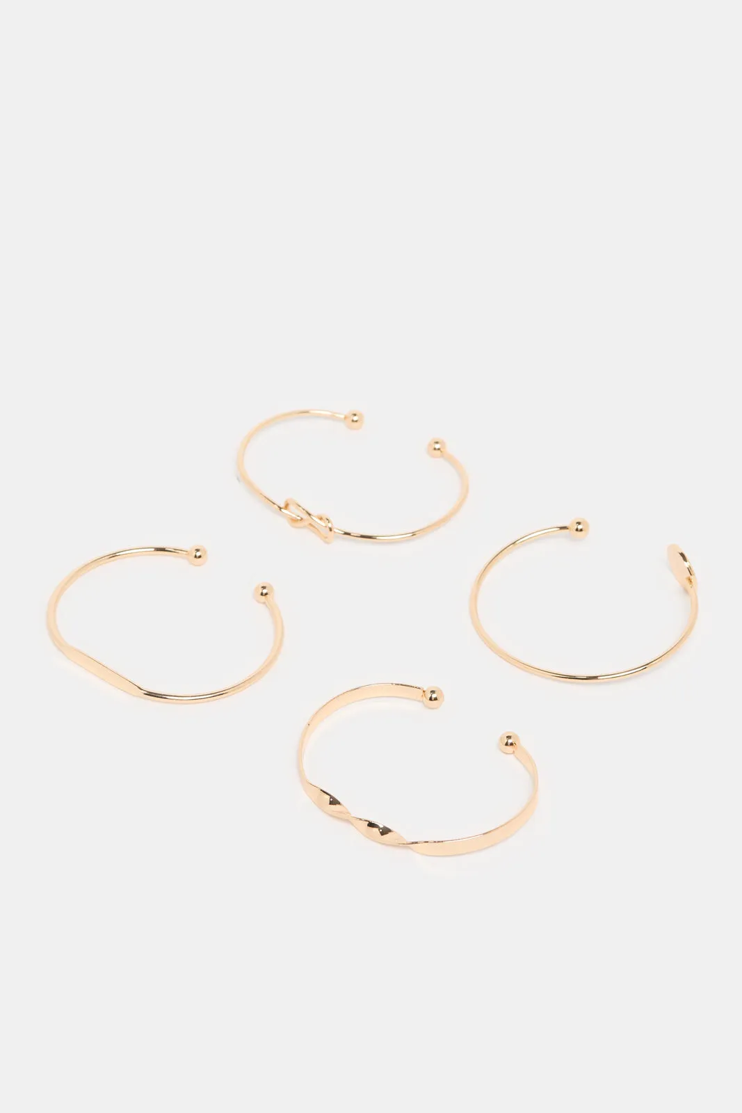 Women Gold Bangle Set (Pack of 5) sold by Redtag product image thumbnail 3
